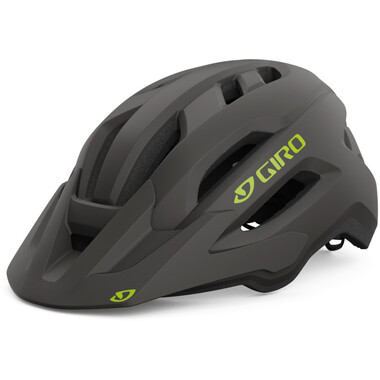 GIRO FIXTURE II MTB Helmet Mat Black/Green 2023 0